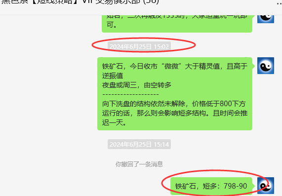 7月3日，铁矿石：VIP精准交易策略（短多）利润突破69点