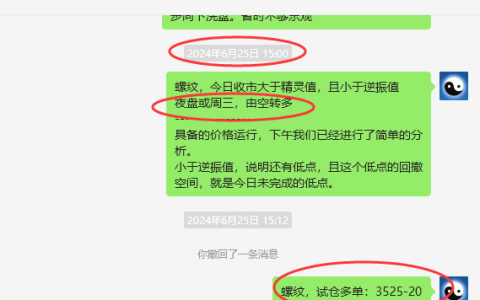7月4日，螺纹：VIP精准策略（短多）利润突破100点