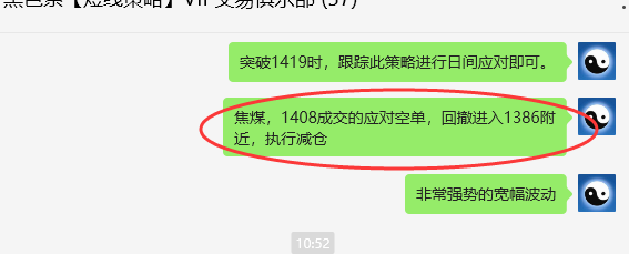 8月29日，焦煤：VIP精准交易策略（日间）多空减平65点