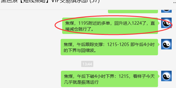9月9日，焦煤：VIP精准交易策略（日间）多空减平75点