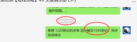 9月10日，焦煤：VIP精准交易策略（日间）多空减平52点