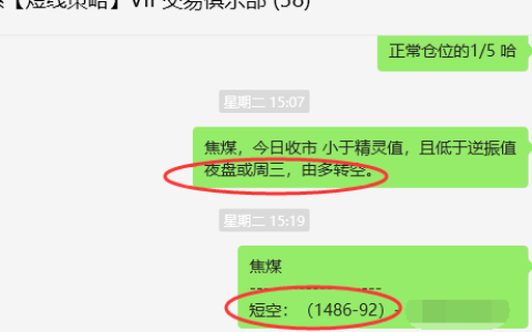 10月18日，焦煤：VIP精准交易策略（短空）跟踪空间180点