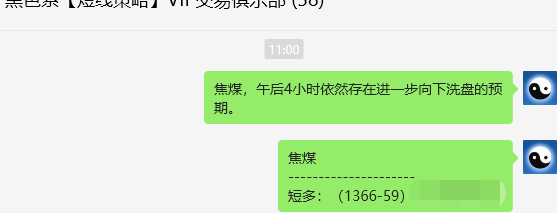 10月29日，焦煤：VIP精准交易策略（日间）空减平61点