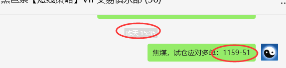 1月17日，焦煤：VIP精准策略（日间）多空减平25+8点