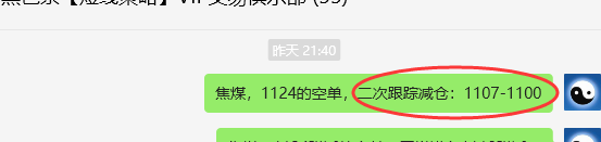 2月13日，焦煤：VIP精准策略（日间）多空减平26+12点