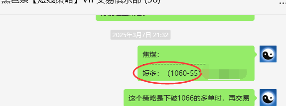 3月10日，焦煤：VIP精准策略（日间）多空减平38+15点