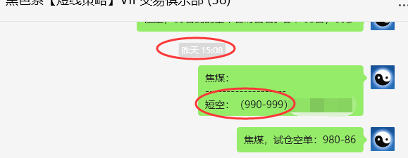 4月8日，焦煤：VIP精准策略（日间）空单边平仓63点