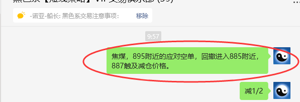 5月14日，焦煤：VIP精准策略（日间）多空减平32+18点