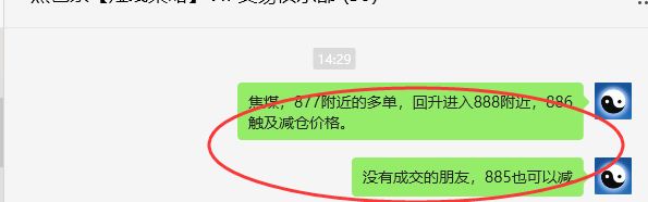 5月15日，焦煤：VIP精准策略（日间）多空减平28+6点