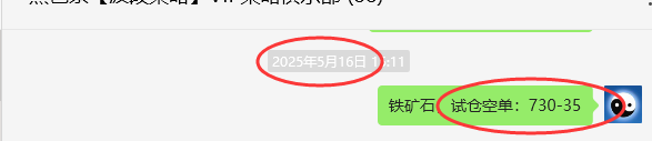 5月27日，铁矿石：VIP精准策略（短空）跟踪利润完成近38点