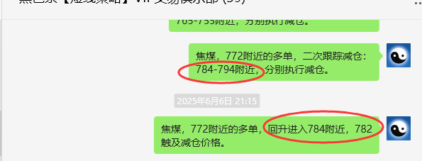 6月9日，焦煤：VIP精准策略（日间）多空减平19+6点
