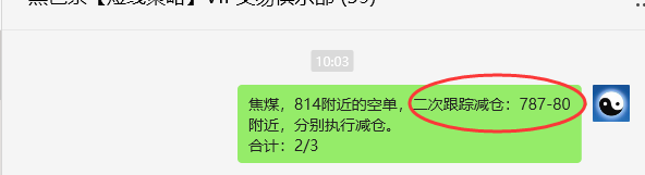 6月24日，焦煤：VIP精准策略（日间）多空减平30+9点