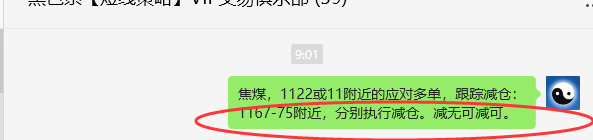 7月28日，焦煤：VIP精准策略（短空）多空减平192+61点