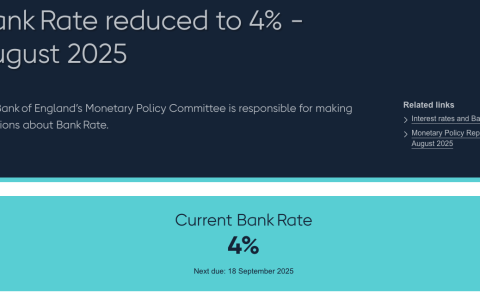 严重分裂的英国央行艰难降息25个基点