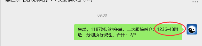 8月11日，焦煤：VIP精准策略（日间）多空减平86+33点