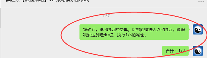 8月20日，铁矿石：VIP精准策略（短空）跟踪利润完成近40点