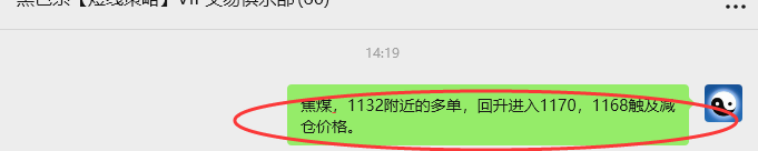 8月28日，焦煤：VIP精准策略（日间）多空减平56+20点