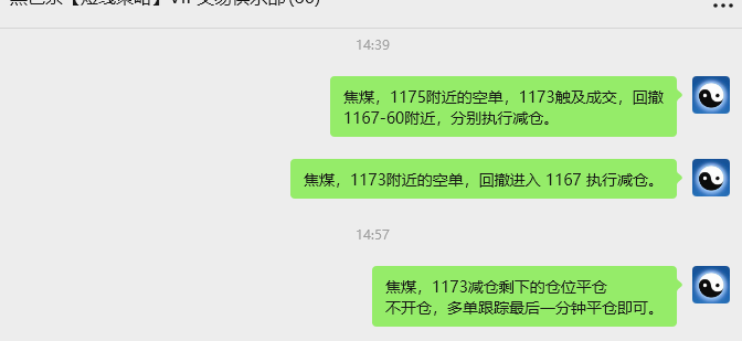 8月28日，焦煤：VIP精准策略（日间）多空减平56+20点