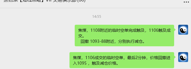 9月4日，焦煤：VIP精准策略（日间）多空减平38+14点