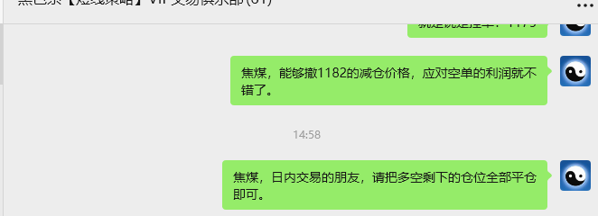 9月15日，焦煤：VIP精准策略（日间）多空减平50+19点