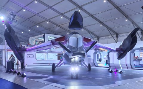 科幻IP南天门计划新机型“紫火”概念战机模型首次亮相