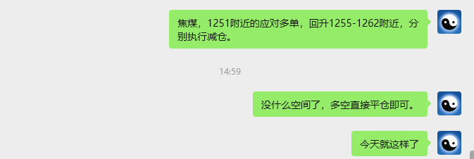 11月4日，焦煤：VIP精准策略（日间）多空减平41+13点