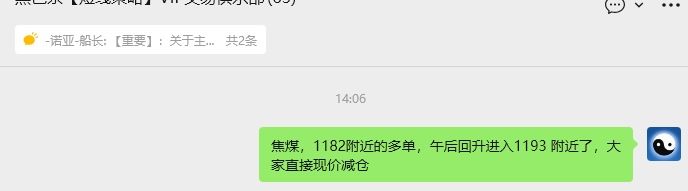 11月14日，焦煤：VIP精准策略（日间）多空减平32+18点