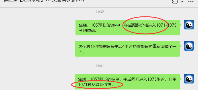 11月28日，焦煤：VIP精准策略（日间）多空减平19+7点