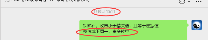 1月20日，铁矿石：VIP精准策略（短空）减仓利润完成50点