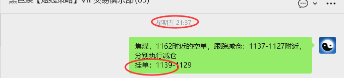 1月26日，焦煤：VIP精准策略（日内）多空减平37+10点