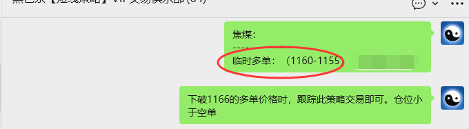 2月5日,焦煤:VIP精准策略(日内)多空减平33+15点