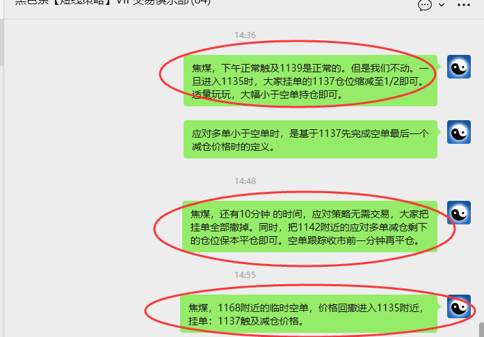 2月6日,焦煤:VIP精准策略(日内)多空减平38+13点