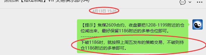 4月30日，焦煤：VIP精准策略（短多）跟踪目标100点