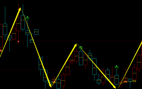 豆粕期货：周线，多空精准转折结构，胜率：98%
