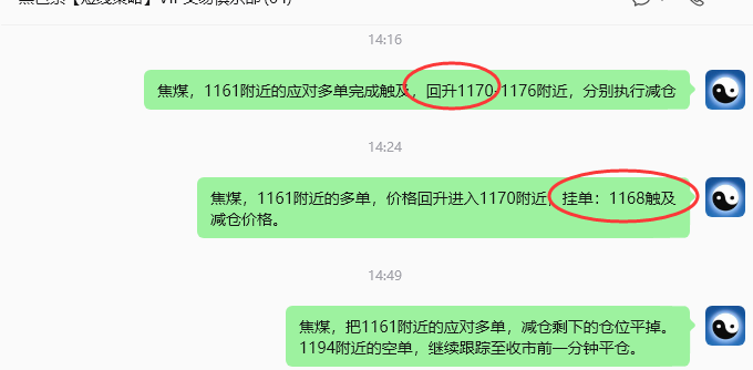 5月22日,焦煤:VIP精准策略(日内)多空减平29+10点
